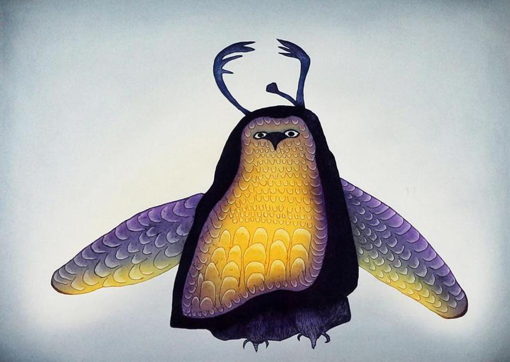 Ohotaq (Oqutaq) Mikkigak (1936-2014) - Owl Incognito; 2008