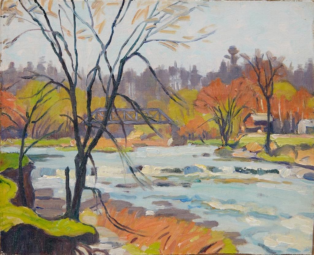 Bernice Fenwick Martin (1902-1999) - River Landscape