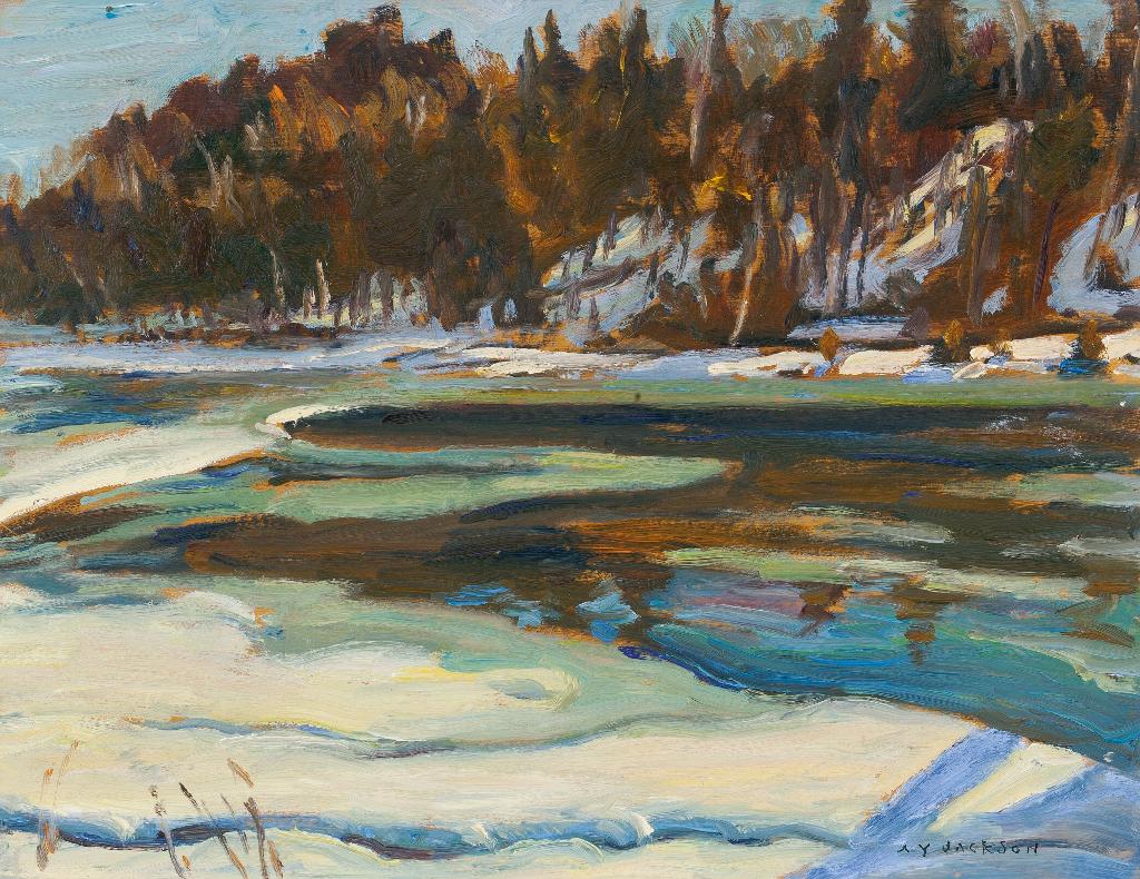 Alexander Young (A. Y.) Jackson (1882-1974) - Madawaska River, Calabogie, Ont.