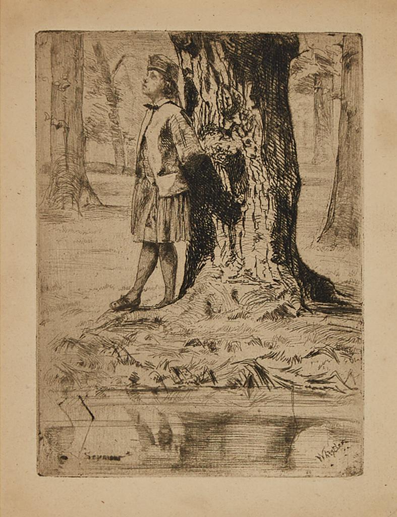 James Abbott McNeill Whistler (1834-1903) - Seymour, 1859 [kennedy, 31; Glasgow, 30]