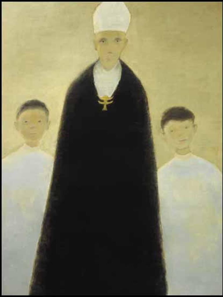 Jean Paul Lemieux (1904-1990) - L'évêque en noir