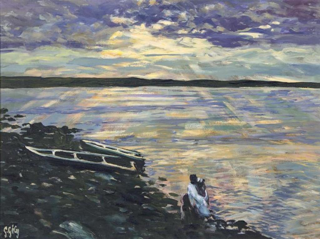 Gabriel Joseph Gely (1924) - Summer Evening - Eskimo Point
