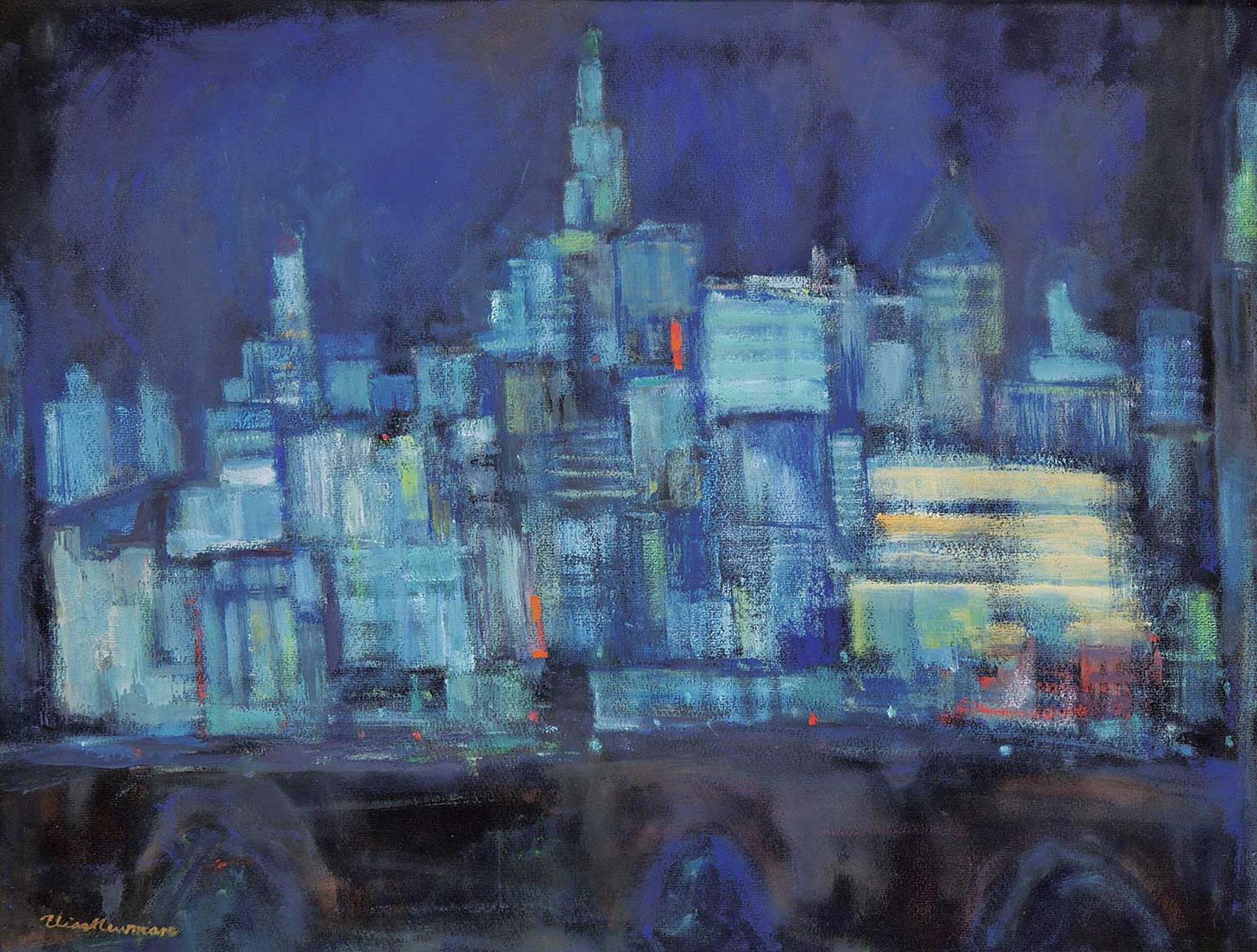 Elias Newman - Untitled - Abstract Skyline
