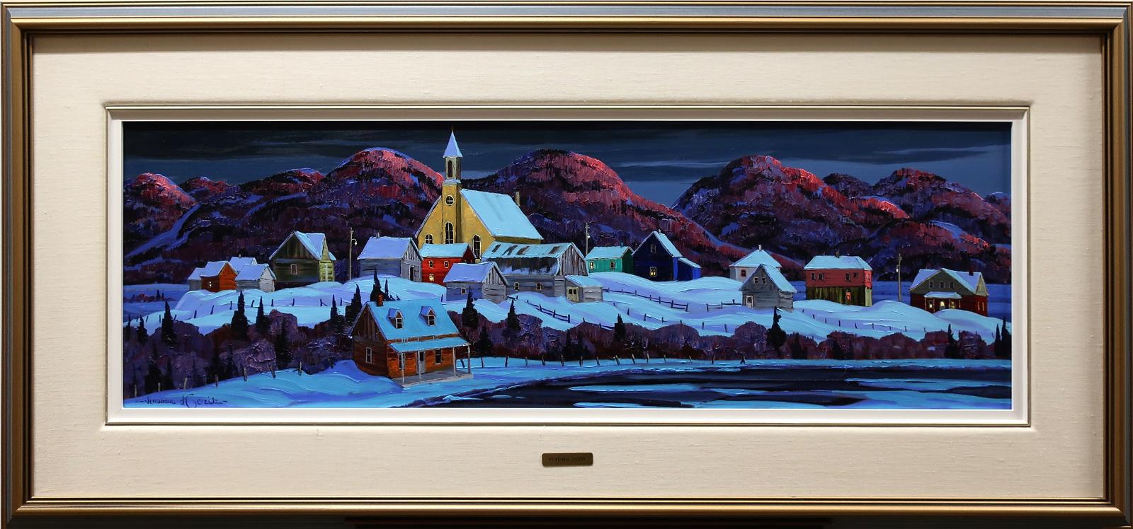 Vladimir Horik (1939) - Le Village St. Hilarion En Charlevoix