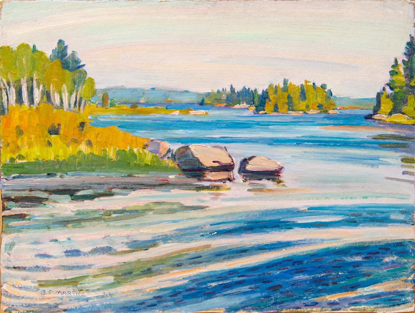 Bernice Fenwick Martin (1902-1999) - Lake of Bays, 1940