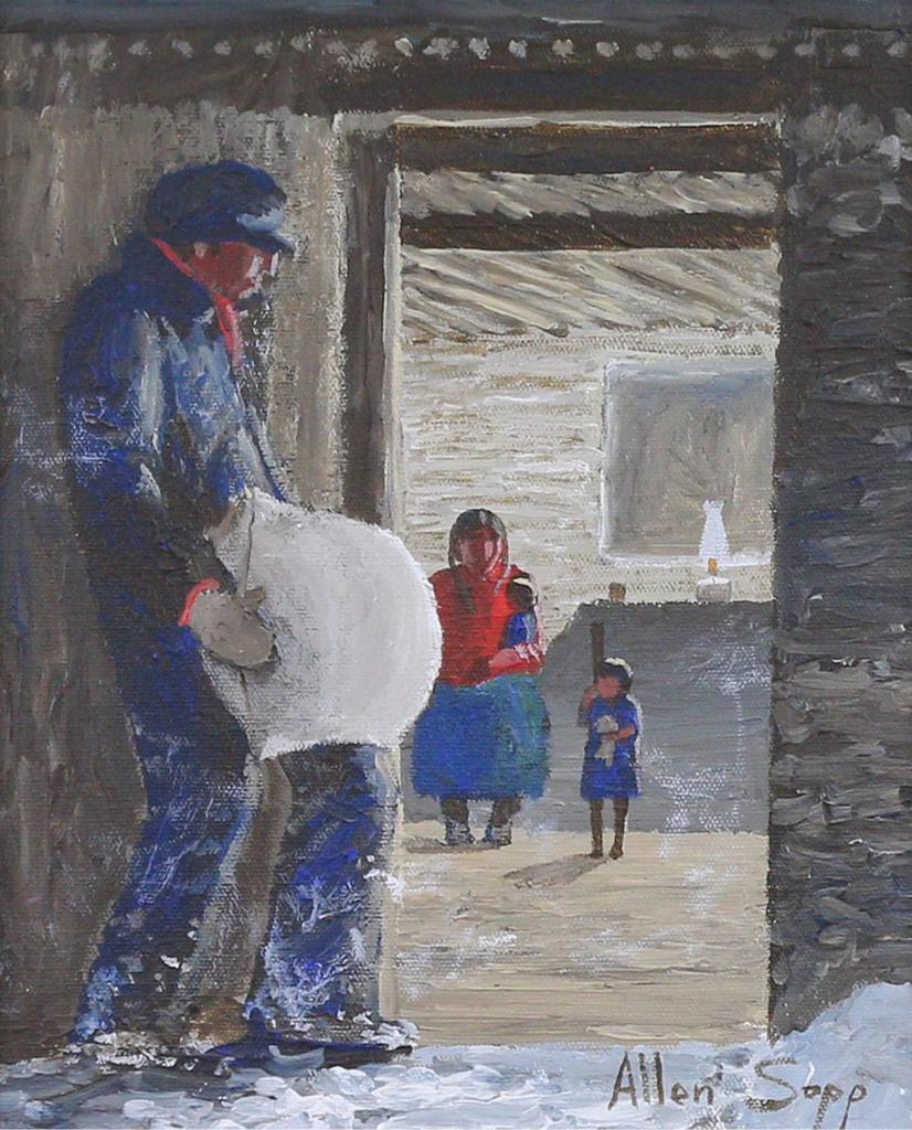 Allen Fredrick Sapp (1929-2015) - Bringing In The Flour; 1987