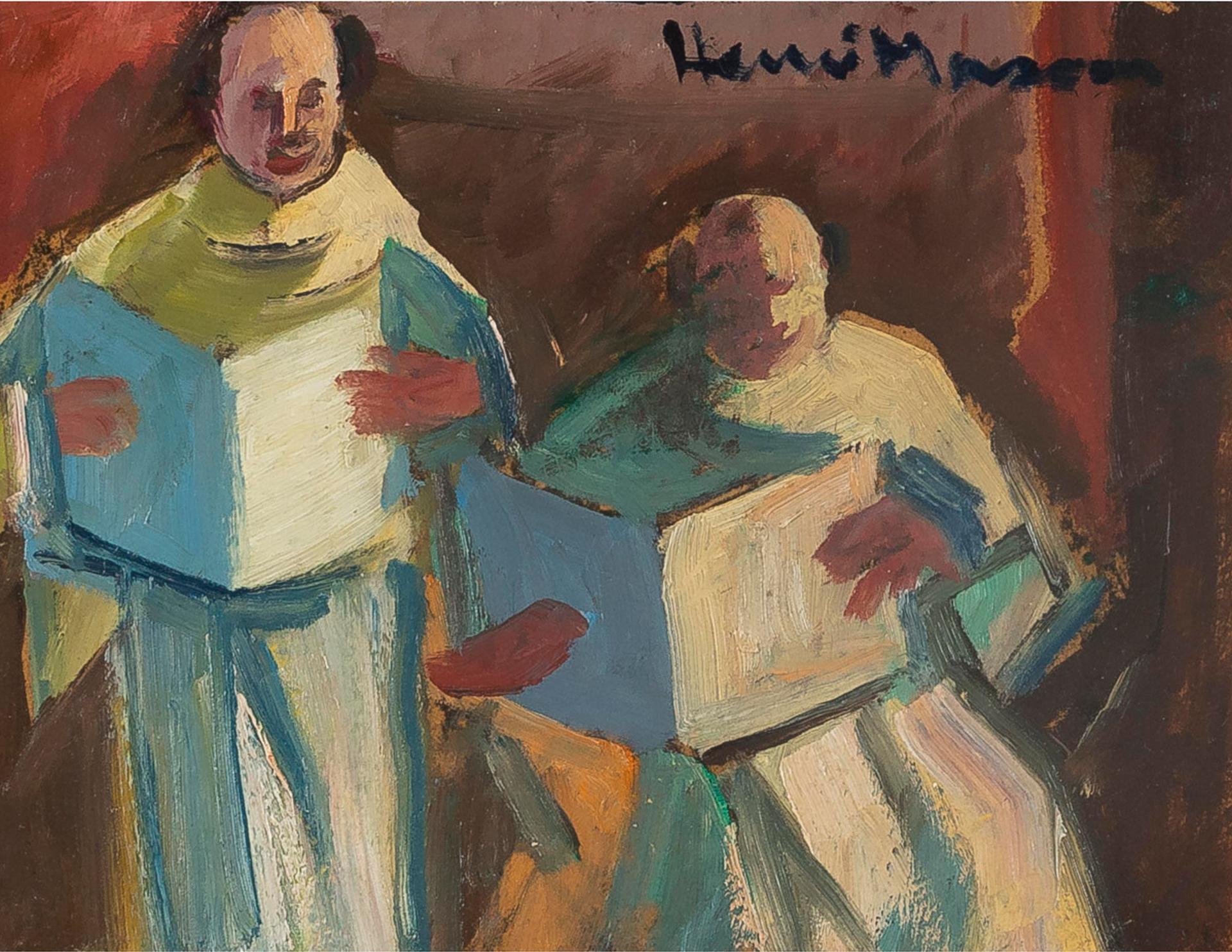 Henri Leopold Masson (1907-1996) - Monks