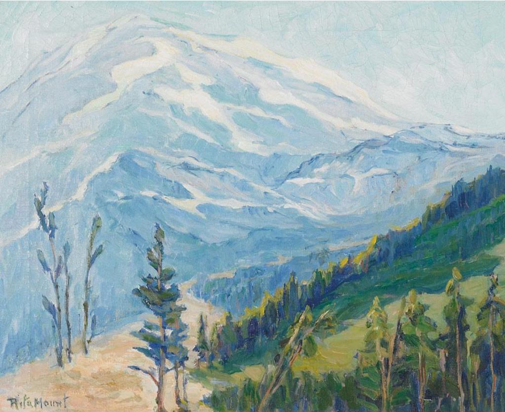 Rita Mount (1888-1967) - Mt. Rainier