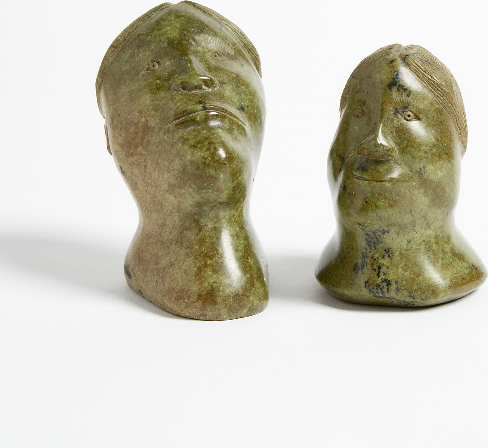 Josephie Eeyevadluk (1938) - Two Busts