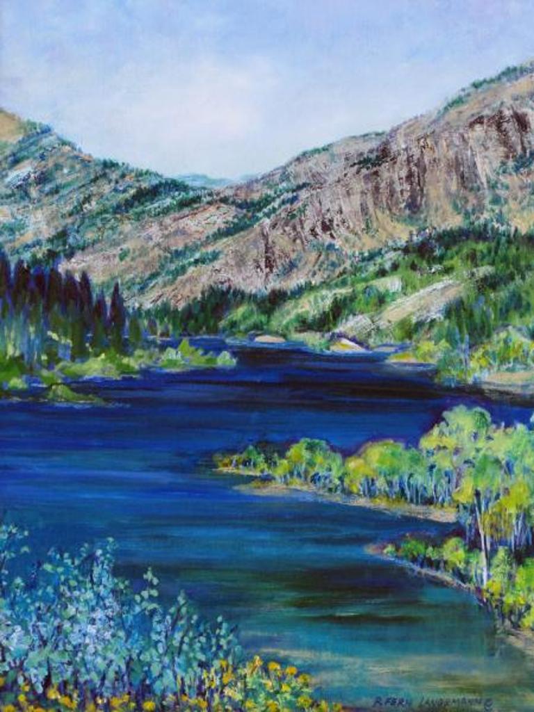 R. Fern Langemann (1937-2011) - At Crowsnest Lake