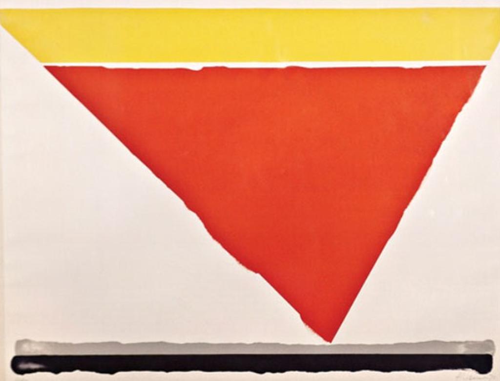 Alexander Liberman (1912-1999) - Inverted Triangle, untitled