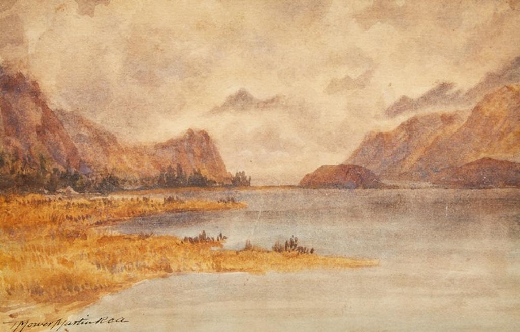 Thomas Mower Martin (1838-1934) - Landscape with Mountains