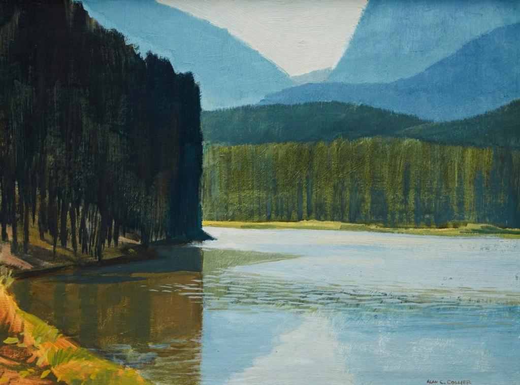 Alan Caswell Collier (1911-1990) - Leach Lake, Jasper Park