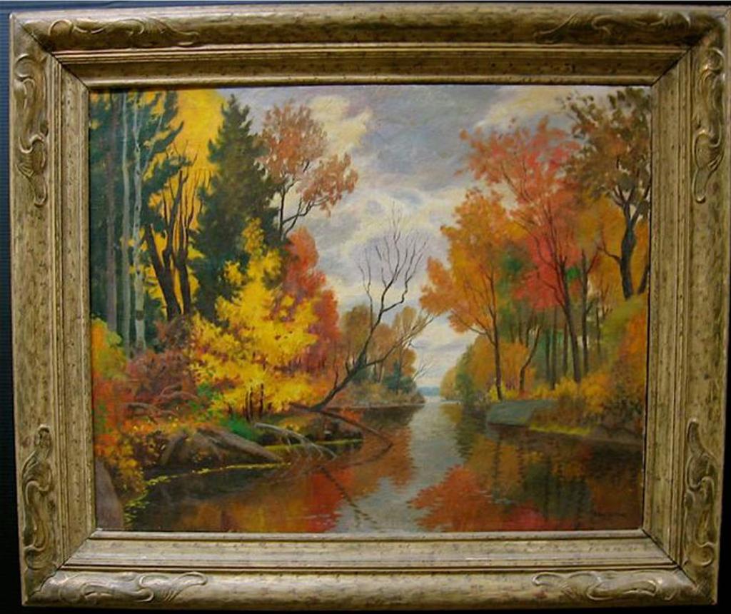 Thomas Albert Stone (1897-1978) - Autumn - Kashe River