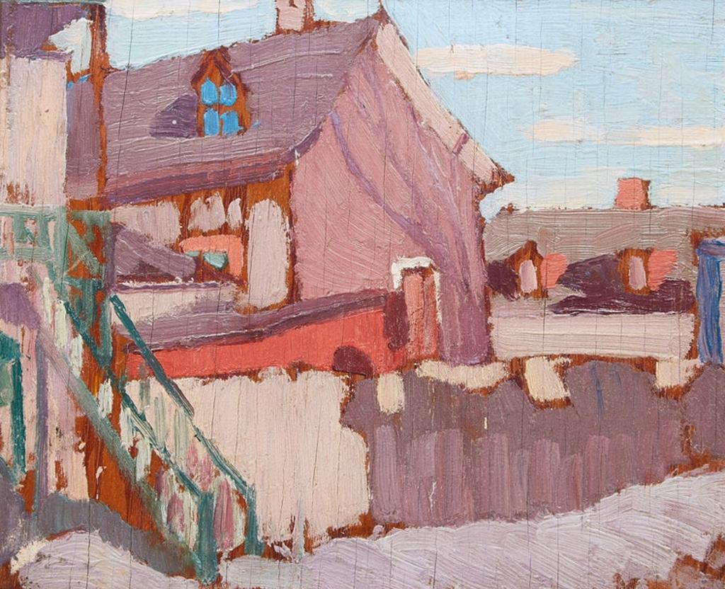 Albert Henry Robinson (1881-1956) - Village House
