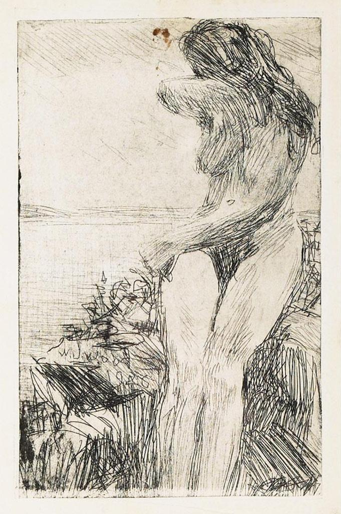 William John Wood (1877-1954) - Nude, 1926