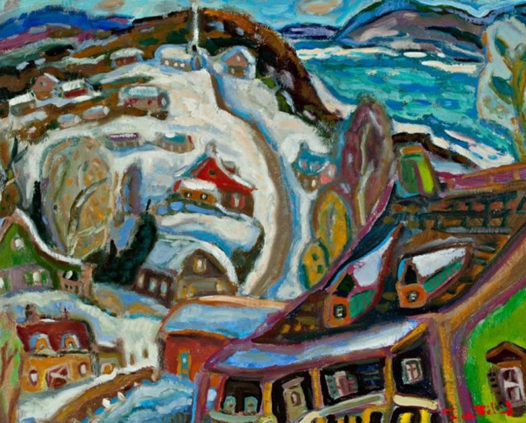 Pierre Bedard (1960) - White Road, Charlevoix