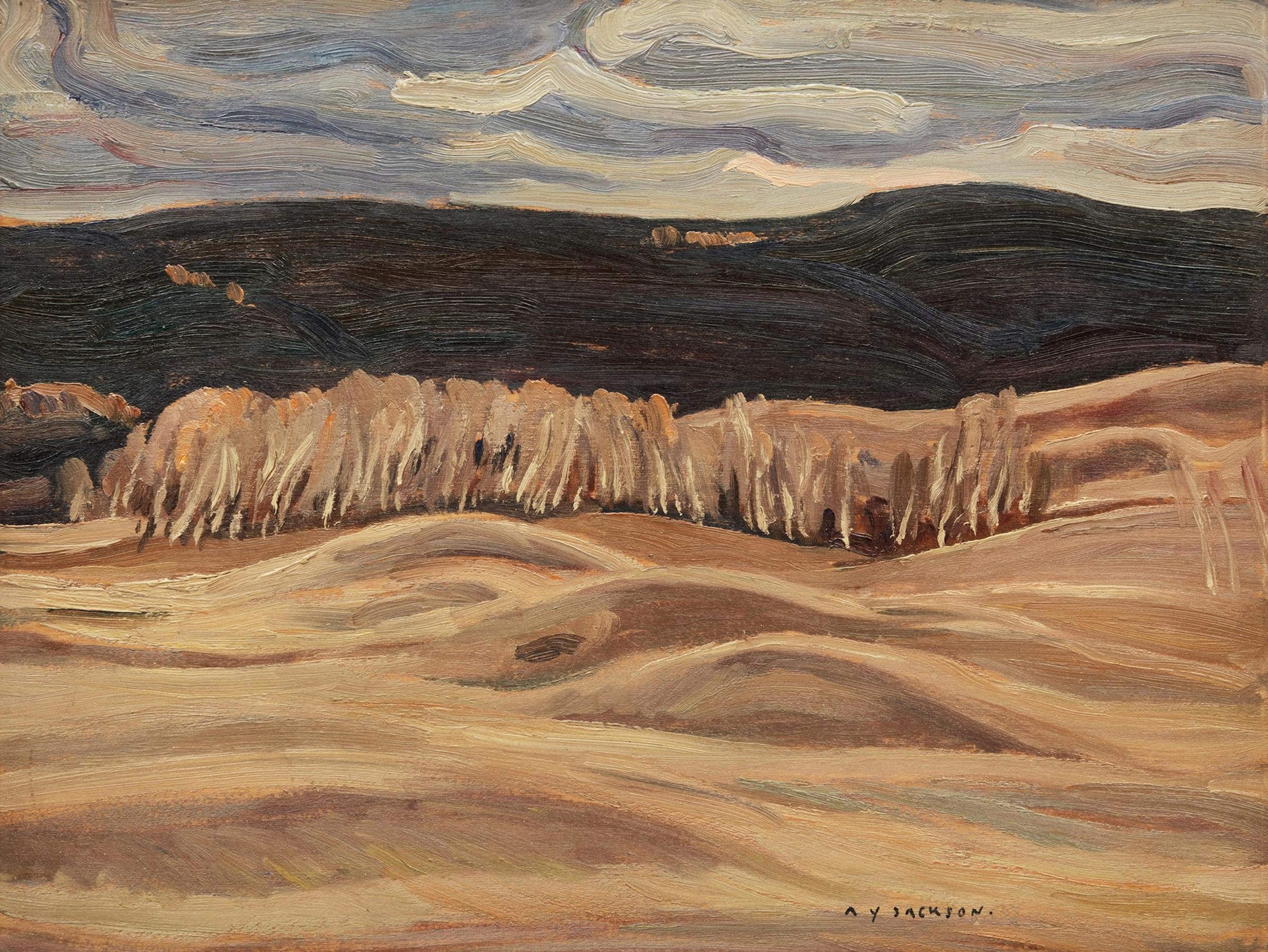 Alexander Young (A. Y.) Jackson (1882-1974) - Ranching Country, Cariboo, B.C