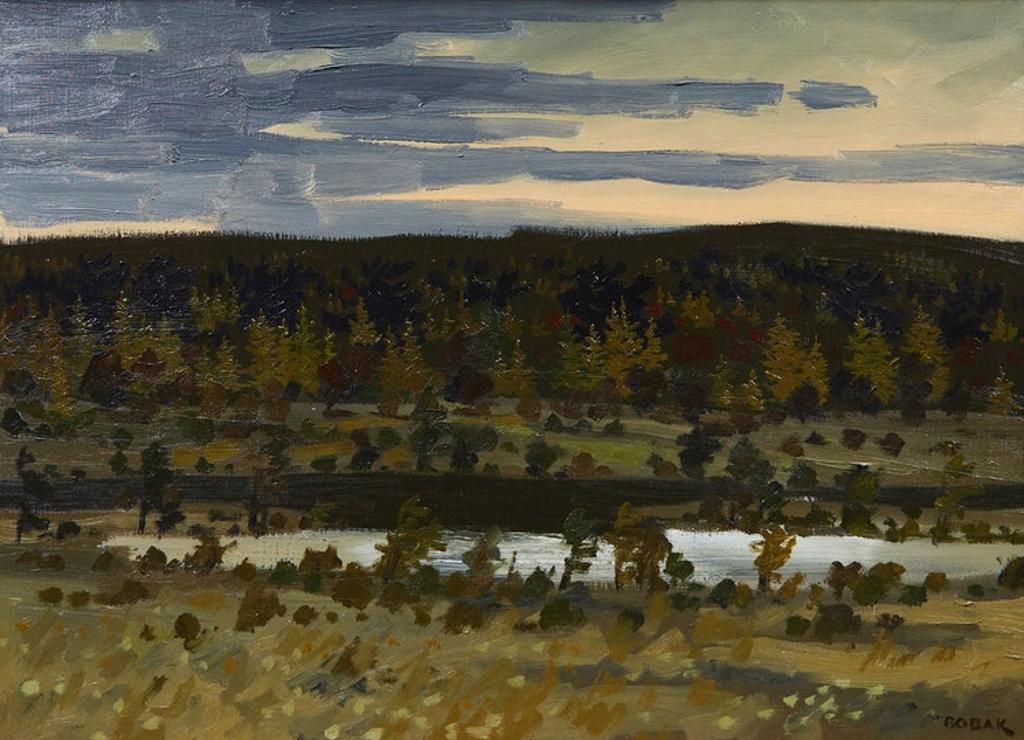 Bruno Joseph Bobak (1923-2012) - Late Summer Evening