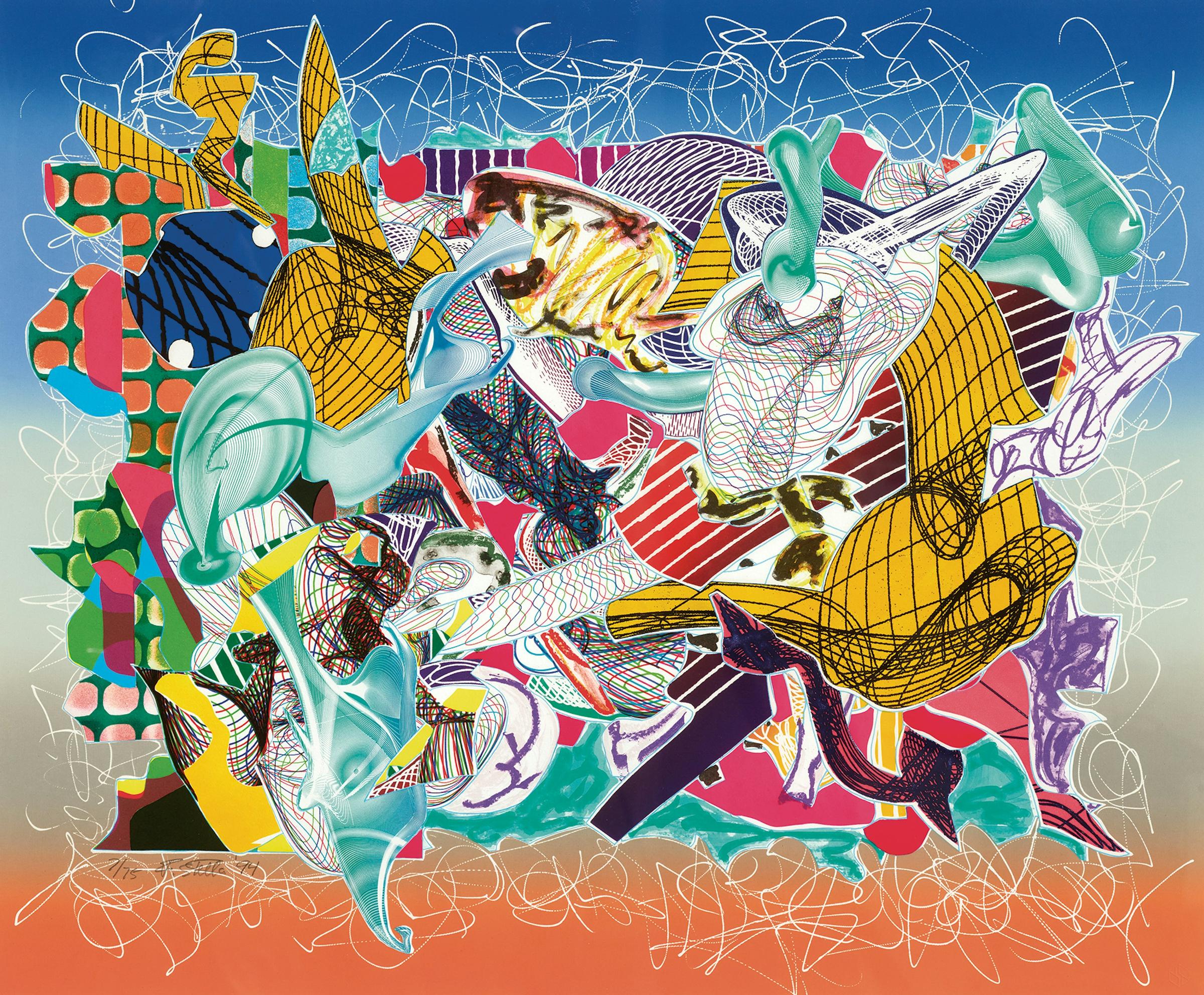 Frank Stella (1936) - Spectralia (Axsom and Kolb 226), 1994