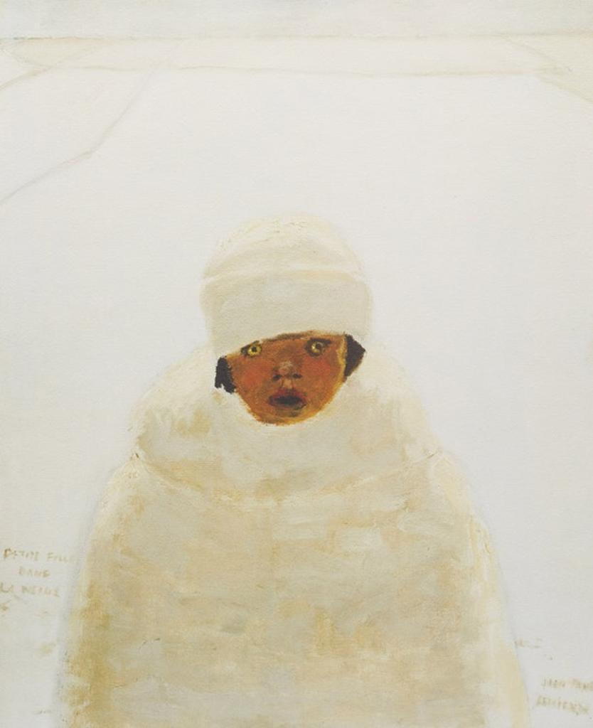 Jean Paul Lemieux (1904-1990) - Petite fille dans la neige