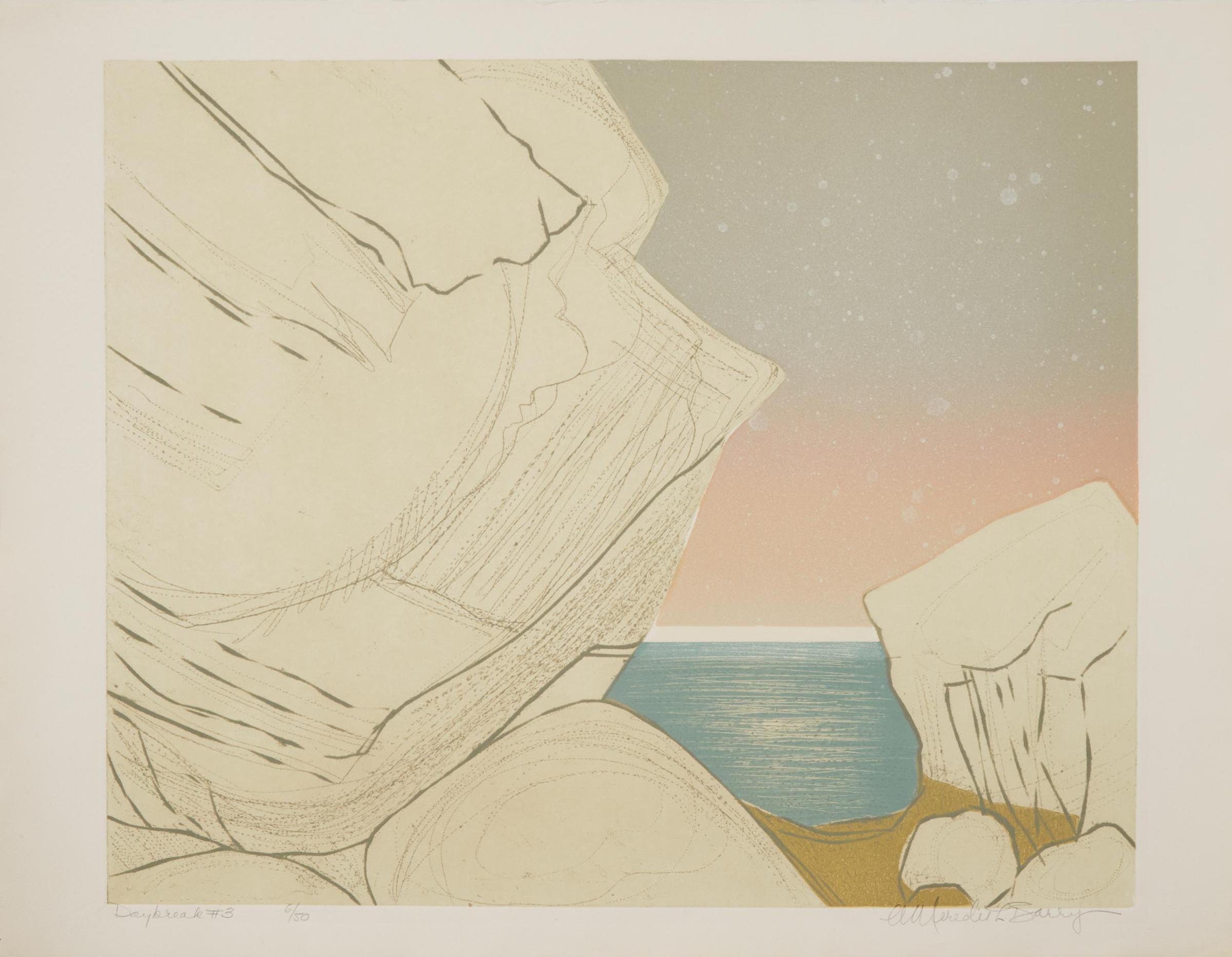 Anne Meredith Barry (1932-2003) - DAYBREAK #3, 1979