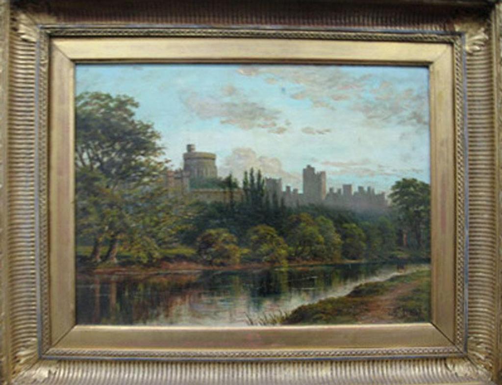 William Baptiste Baird (1847-1917) - Windsor Castle (Across The River)