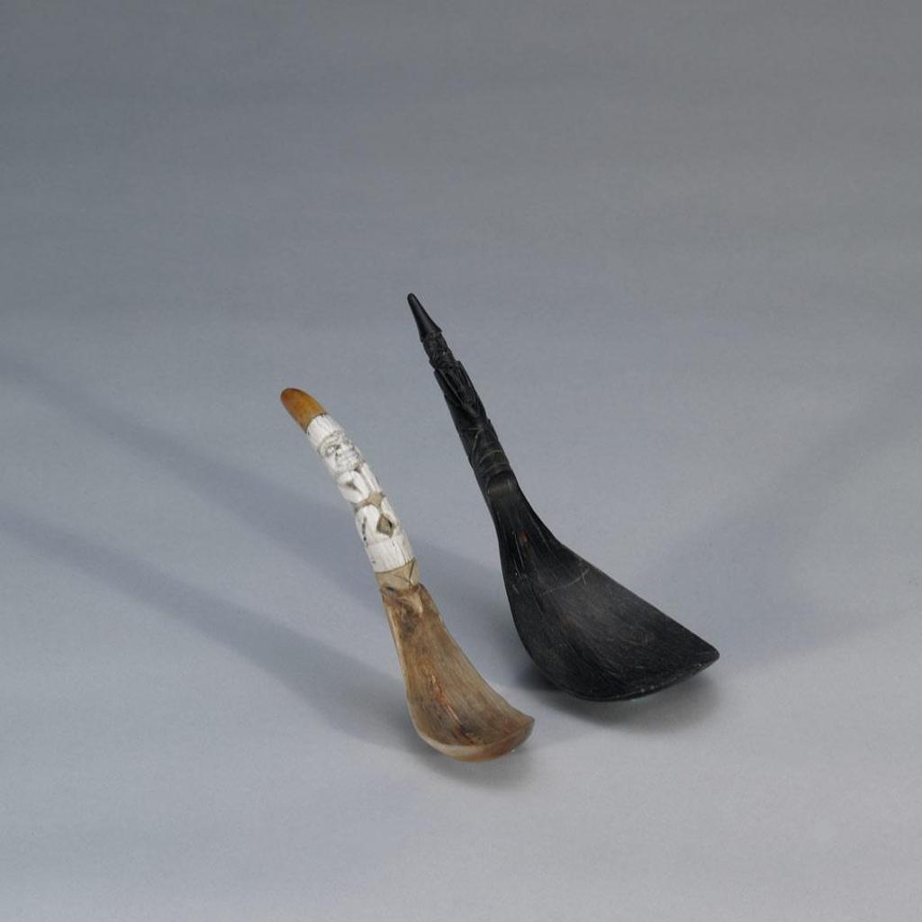 Northwest Coast Artist - Two Horn Spoons