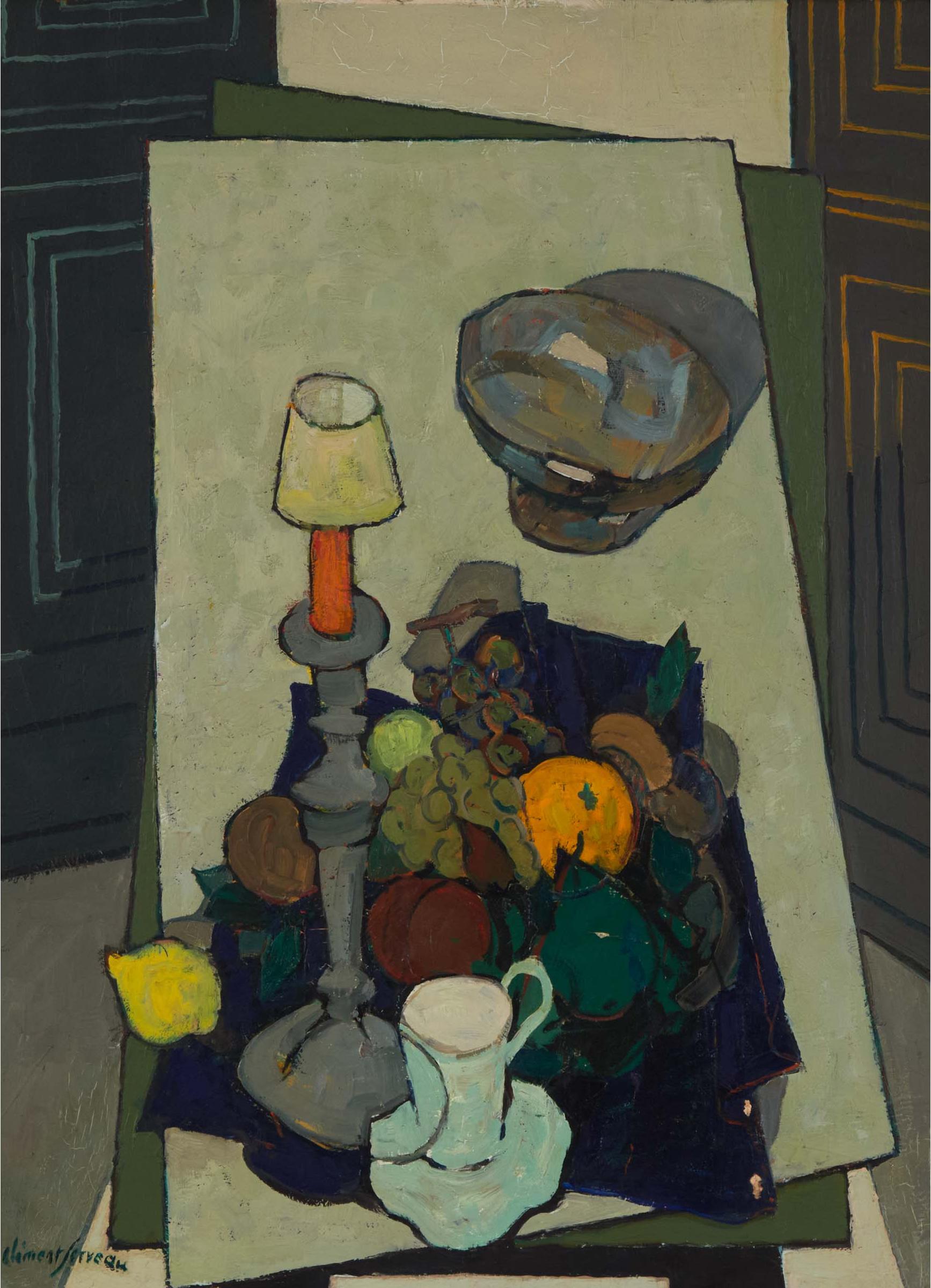 Clément Serveau - La Bougie Orange, Ca. 1950
