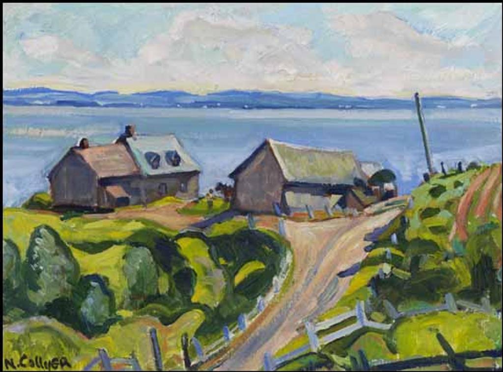 Nora Frances Elisabeth Collyer (1898-1979) - Near Cap-à-l'Aigle, PQ, St. Lawrence River