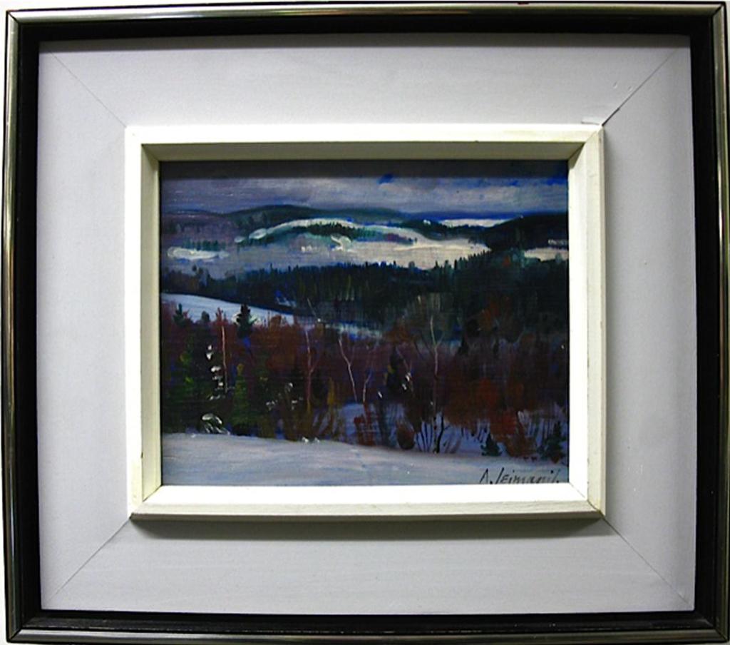 Andris Leimanis (1938) - “A Panoramic View” Near Barry’S Bay, Ont. On The Outskirts Near Algonquin Park