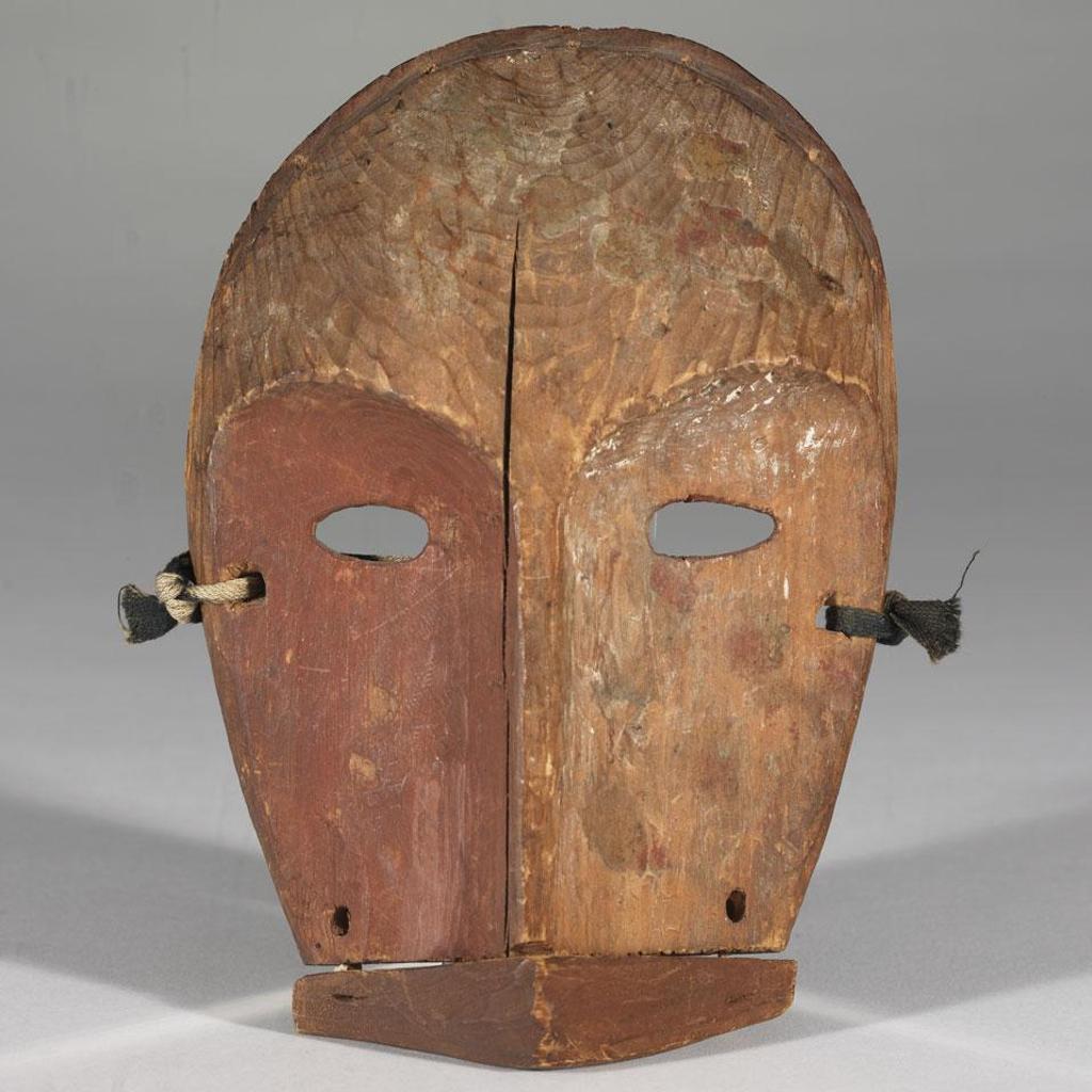 Ceremonial Mask - Wood, Leather