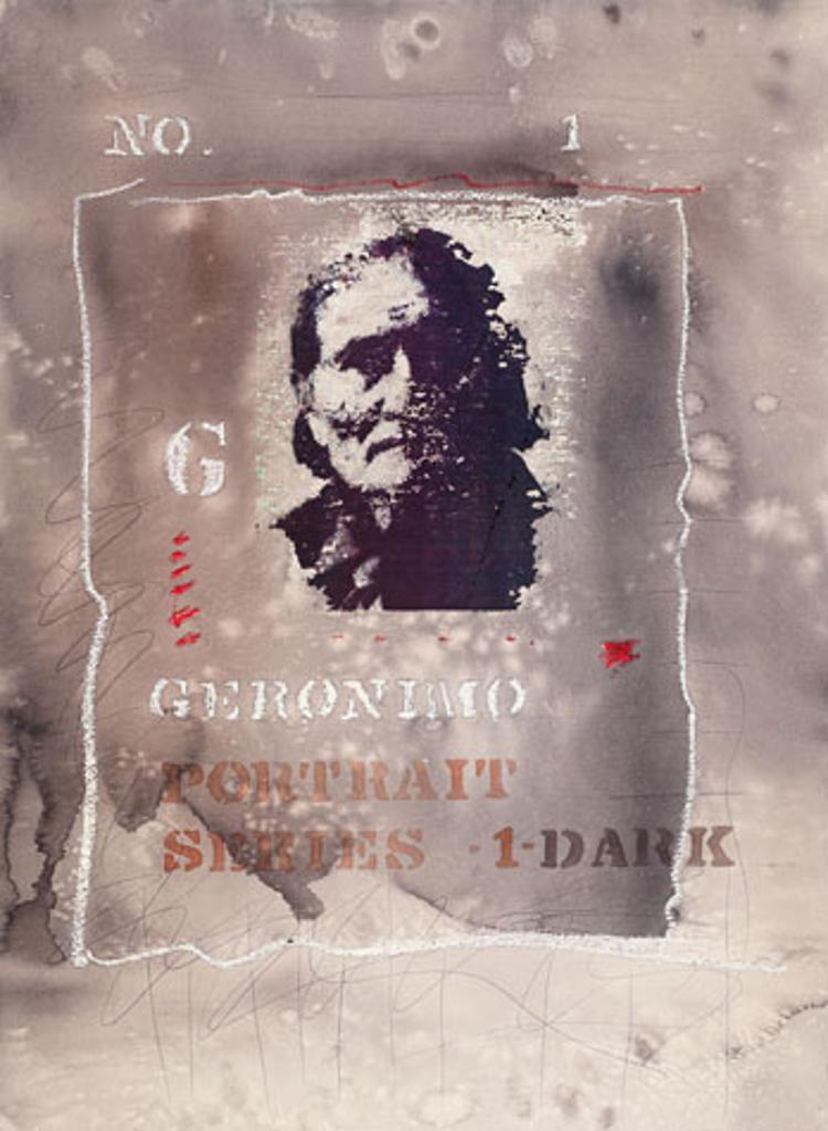 Carl Beam (1943-2005) - Geronimo no. 1