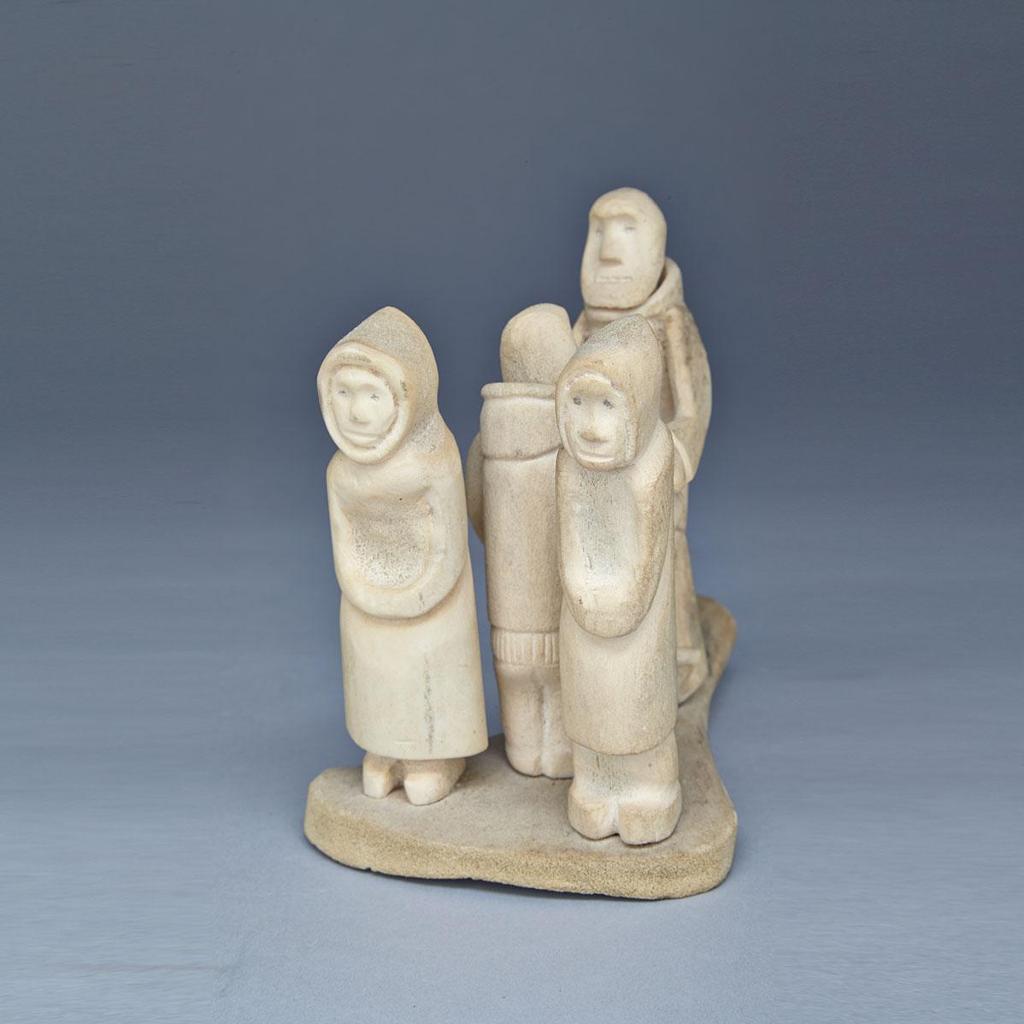 Ivkipeviak - Standing Couple With Embracing Figures