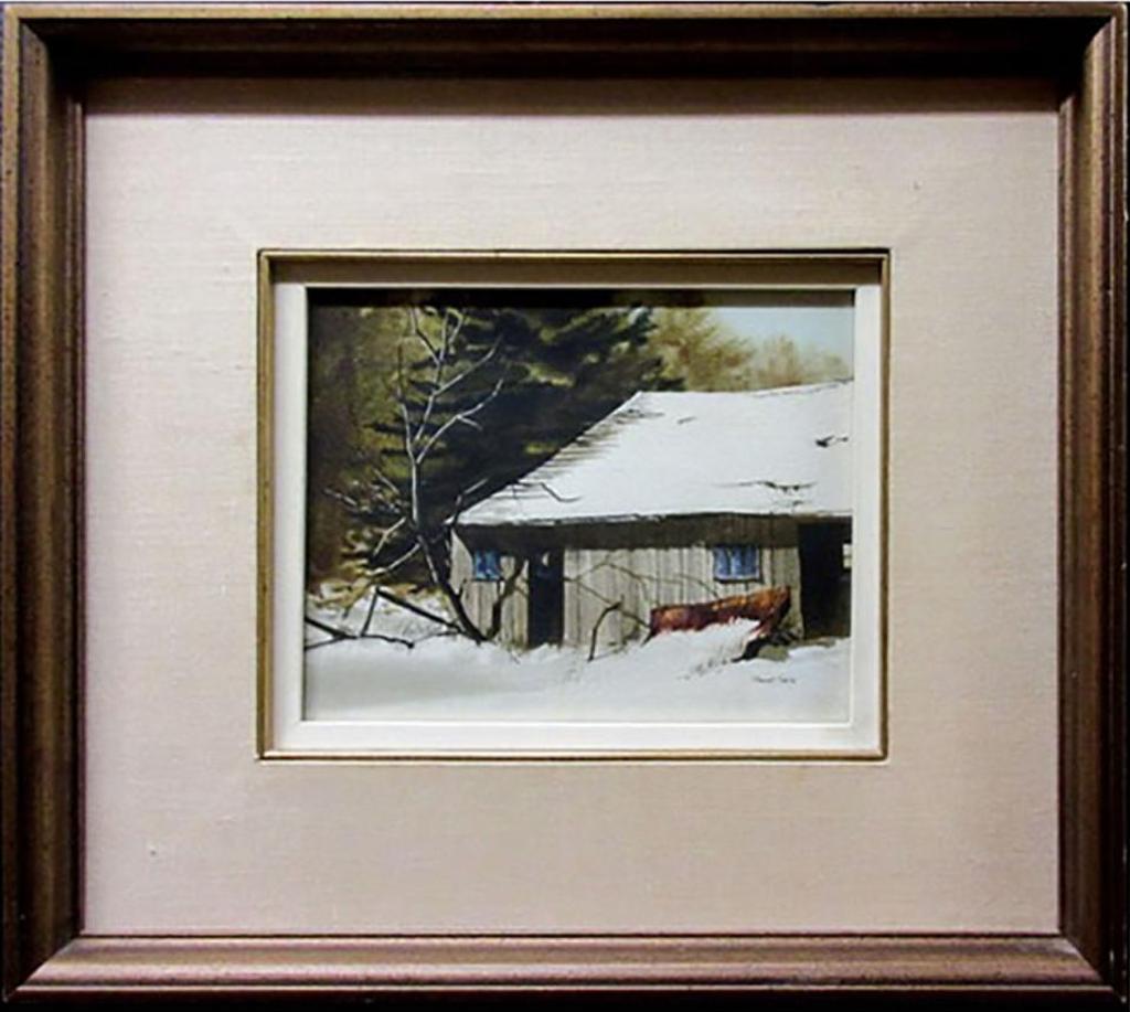 Jack Henry Reid (1925-2009) - Untitled (Shed In Winter)