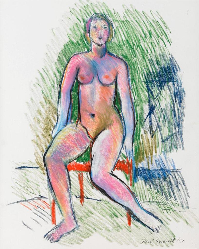 Rene Marcil (1917-1993) - Nude