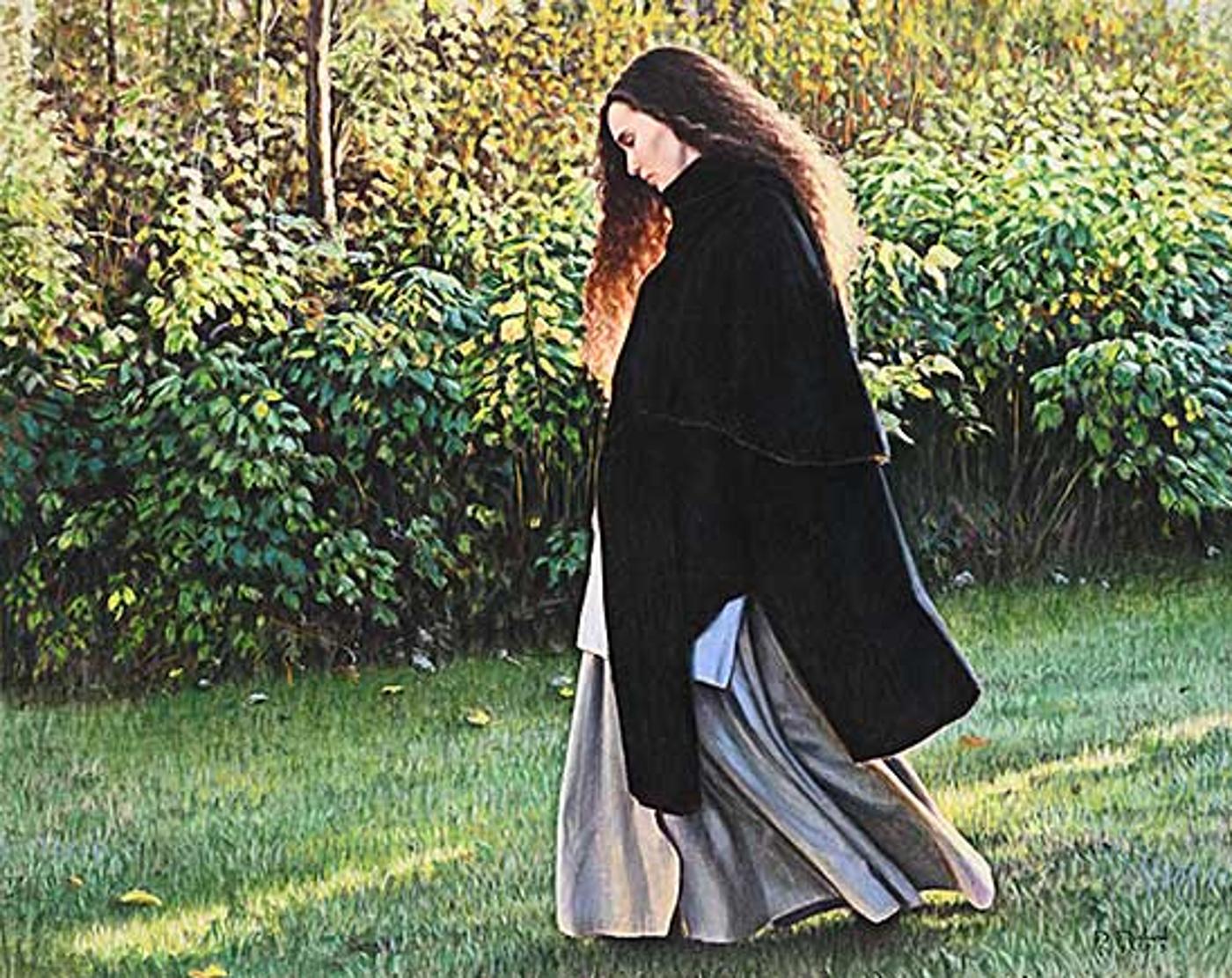 Danielle Richard (1954) - Untitled - Woman in Cloak