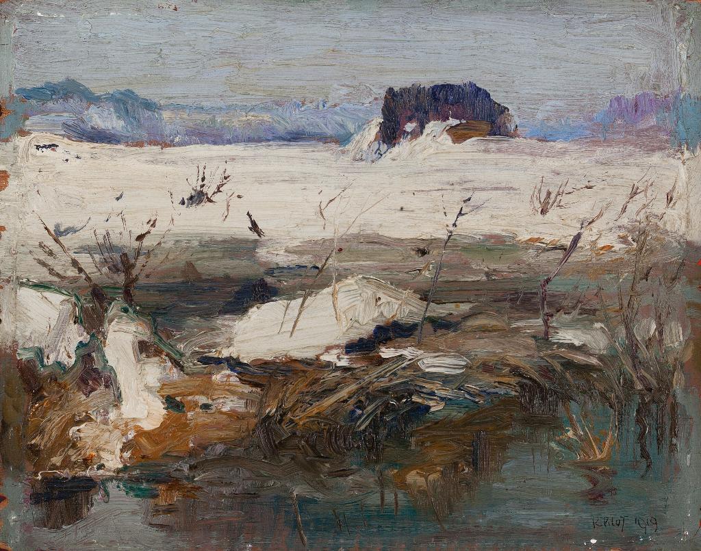 Robert Wakeham Pilot (1898-1967) - Winter Landscape