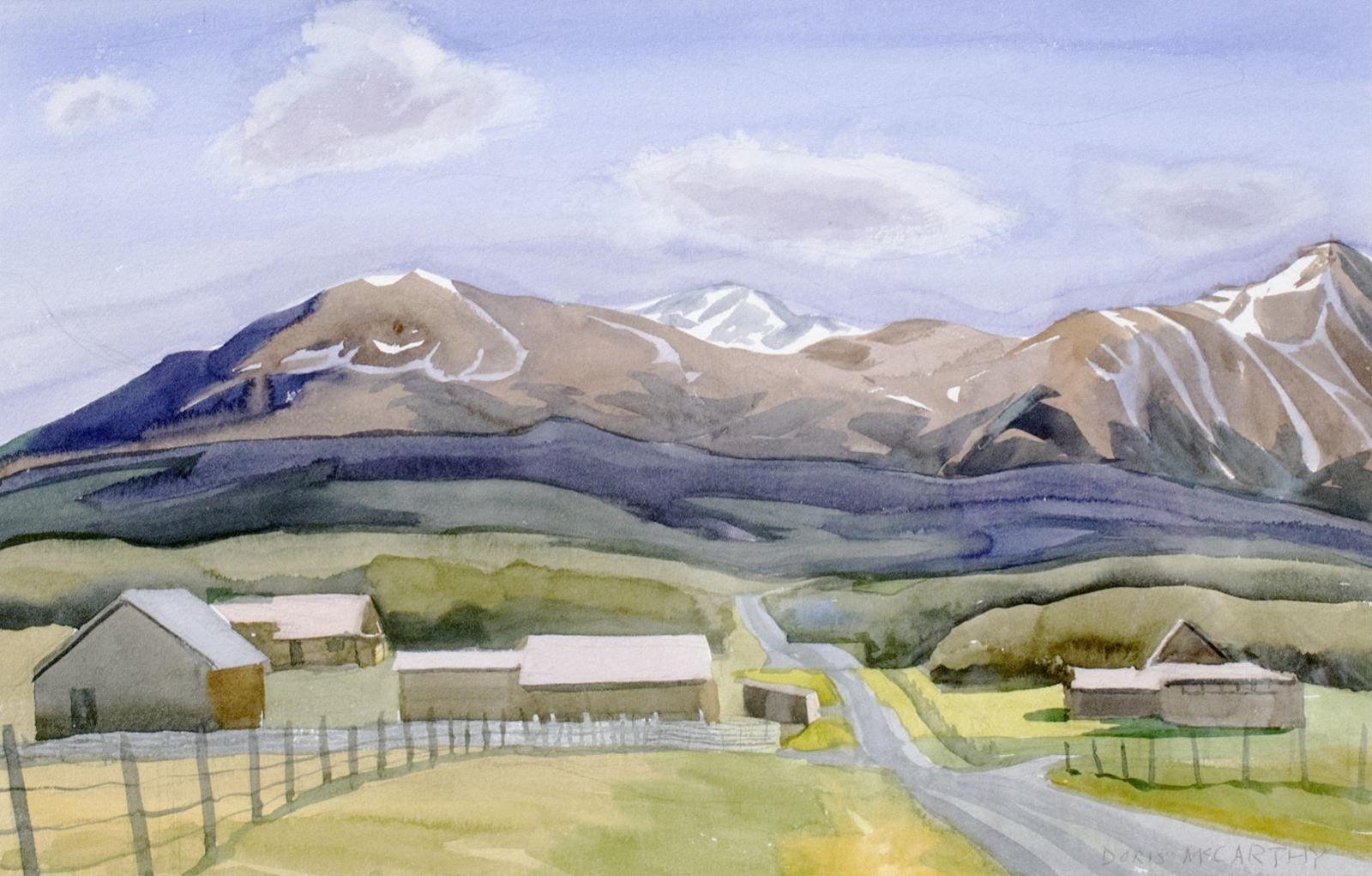 Doris Jean McCarthy (1910-2010) - Cloudy Ridge Ranch - Alberta; 2003