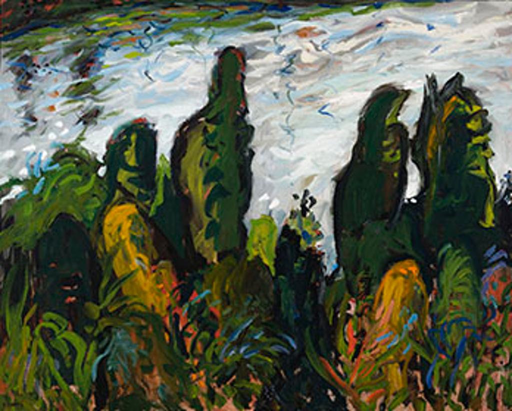 Yehouda Leon Chaki (1938-2023) - Spring Landscape with Water 9040