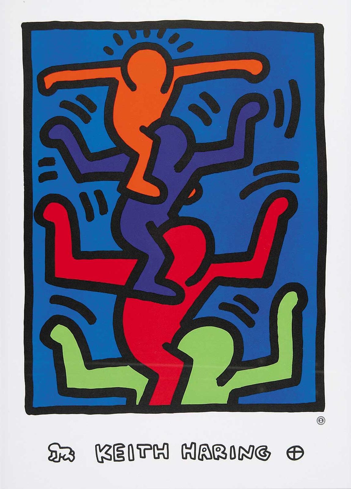 Keith Haring (1958-1990) - Acrobats