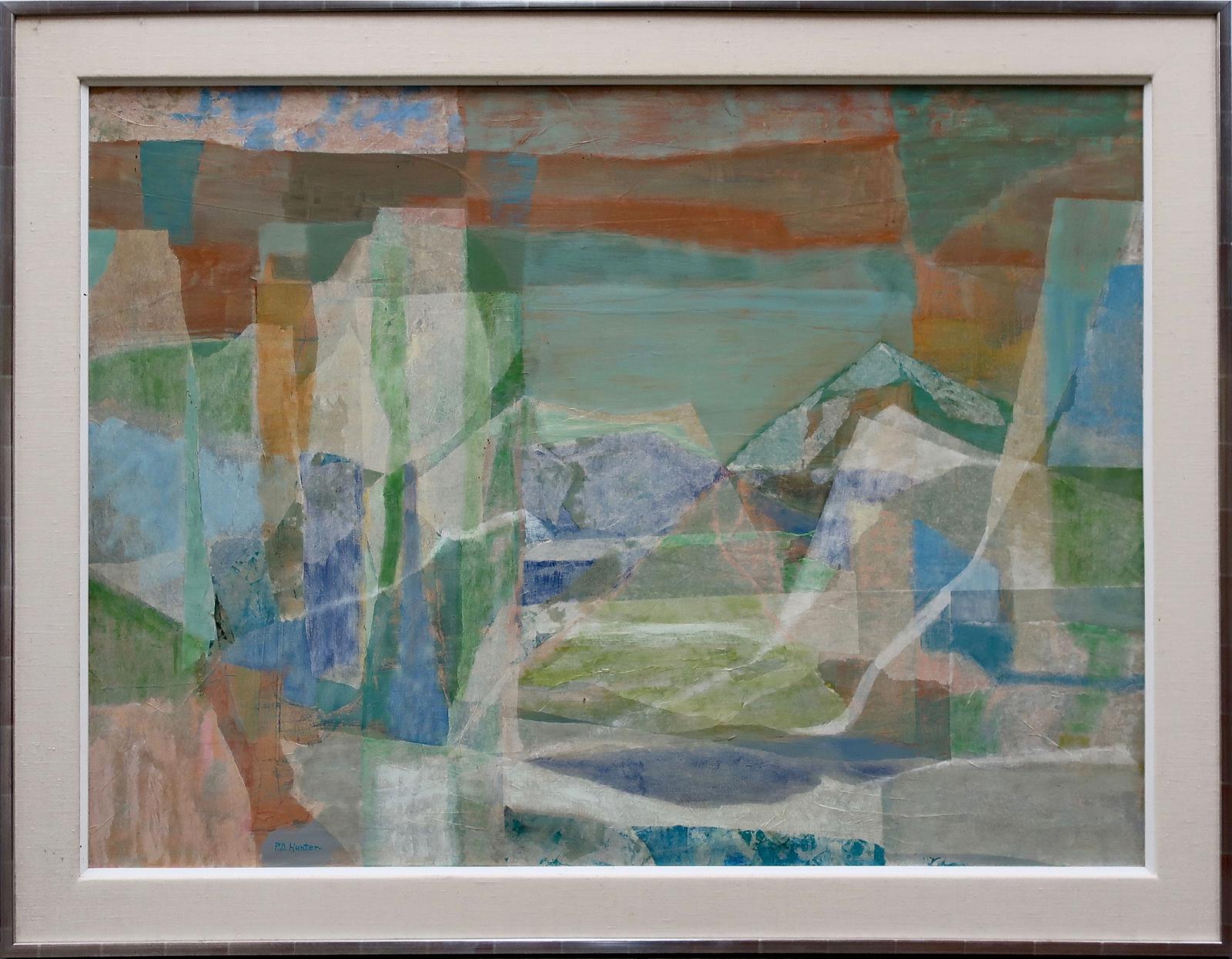 Philippa Mary Burrows Faulkner (1917-2001) - Mountain Abstract