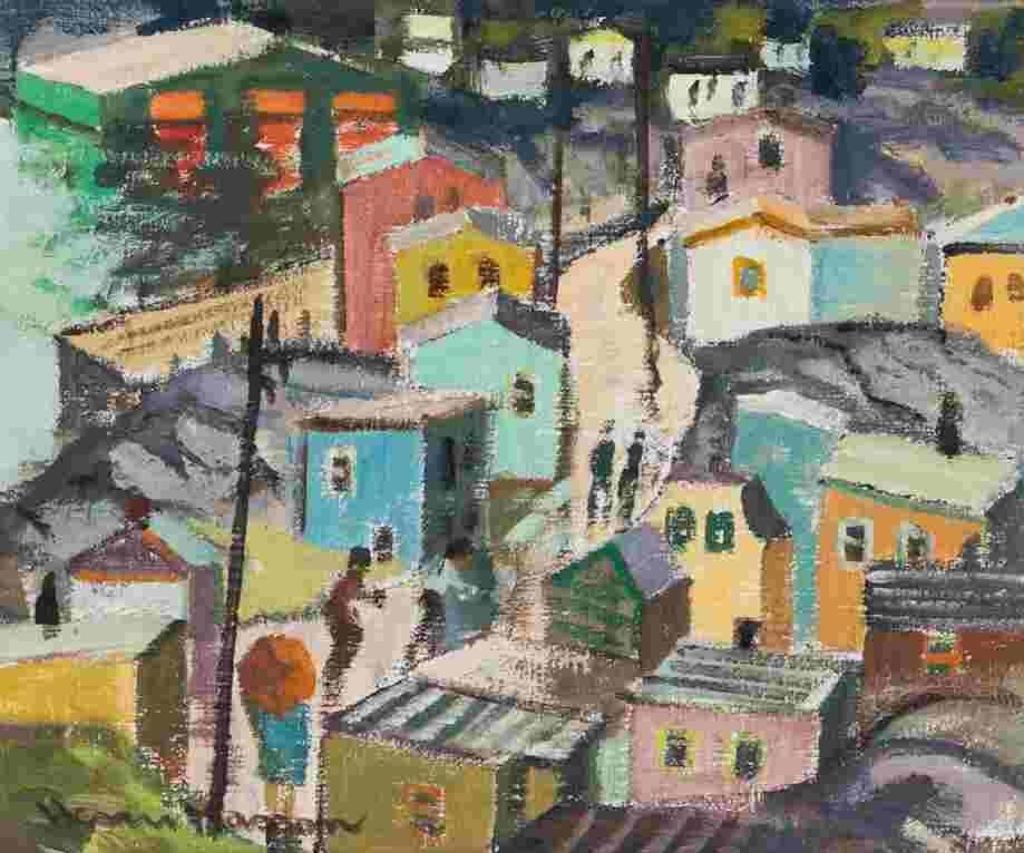 Henri Leopold Masson (1907-1996) - View From the Battery, St. John's