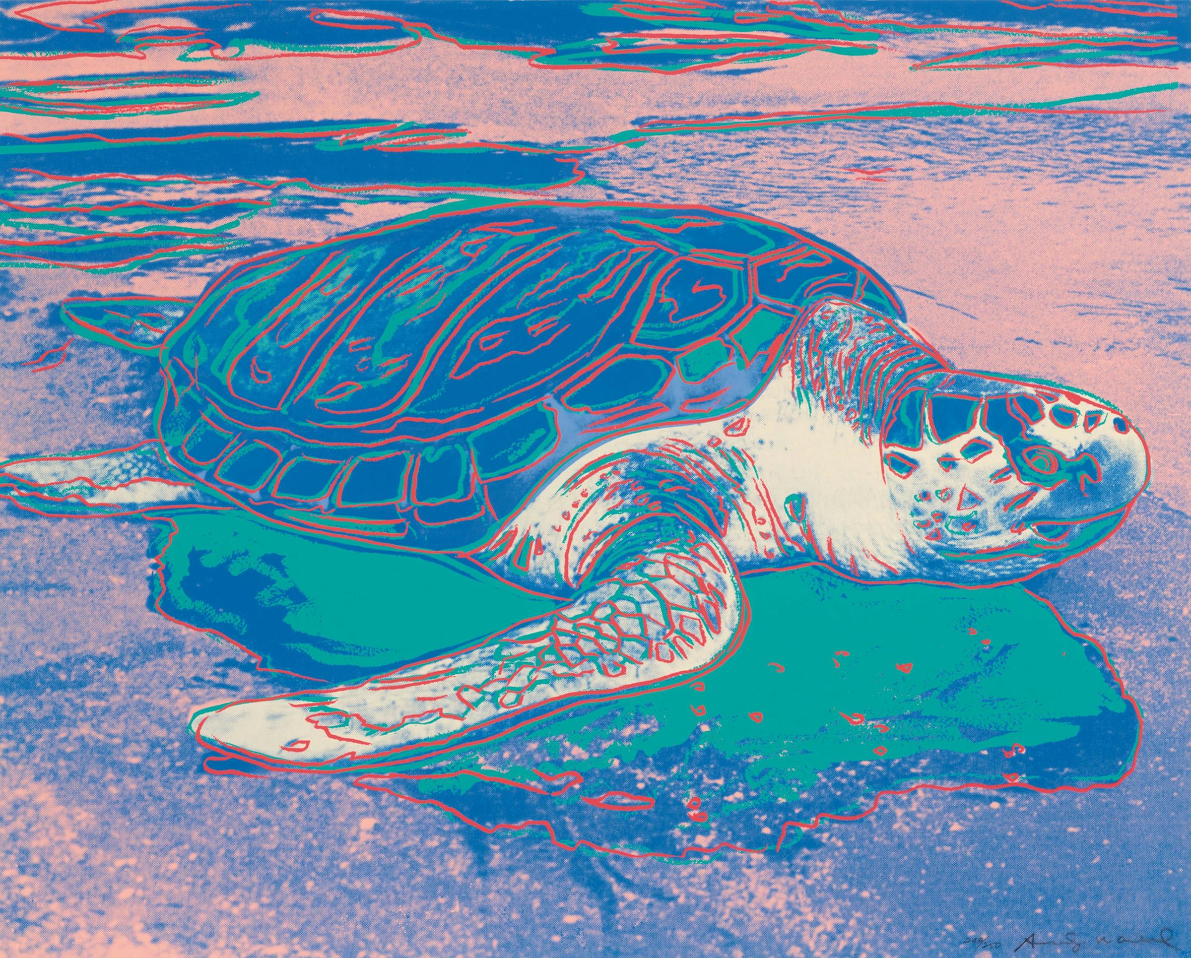 Andy Warhol (1928-1987) - Turtle (F&S II.360A), 1985