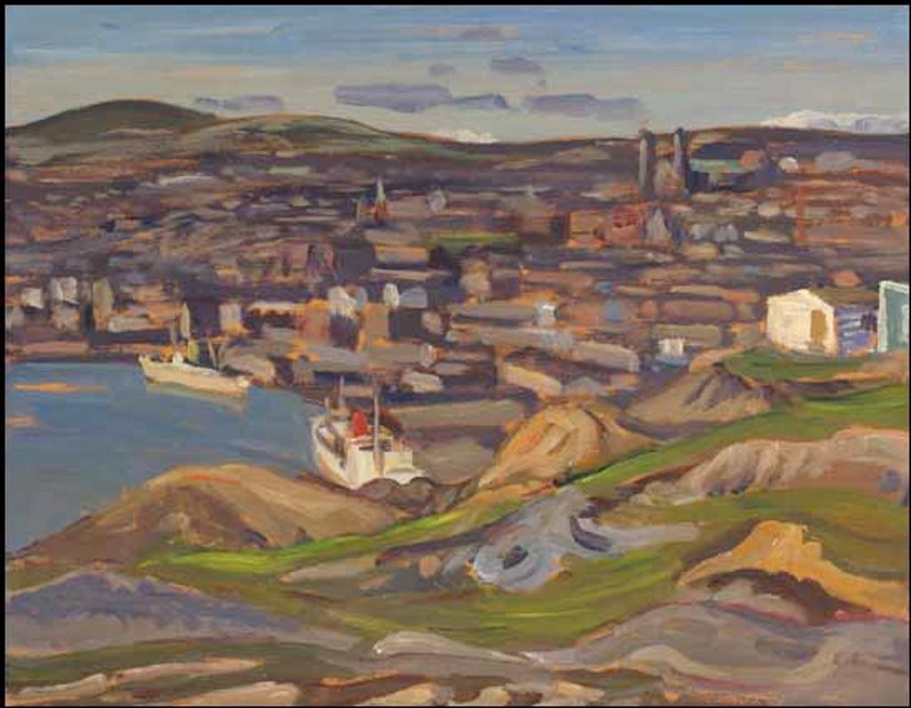 Alexander Young (A. Y.) Jackson (1882-1974) - Harbour, St. John's, Newfoundland / Lake Superior Sketch