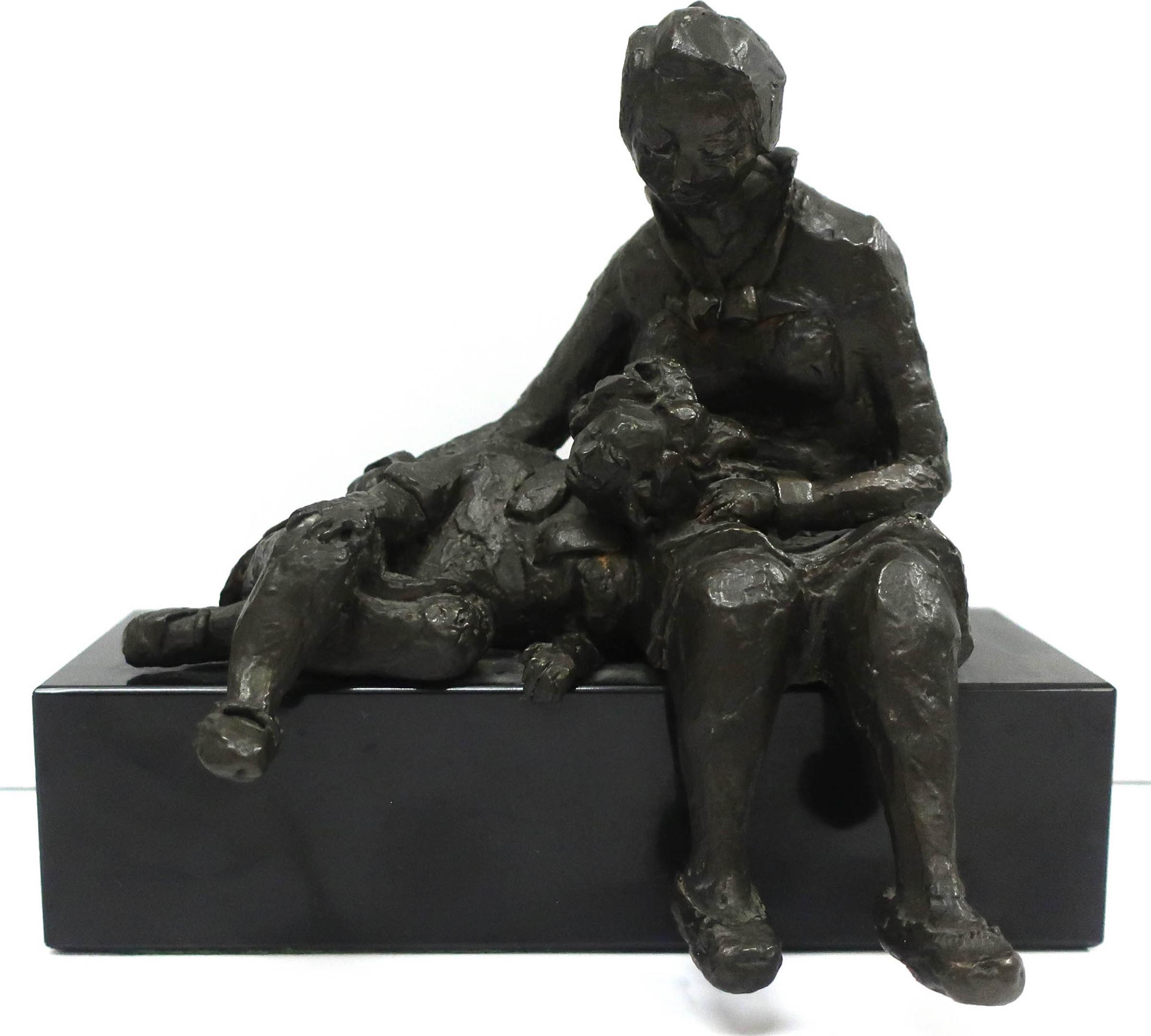 Rhodelle Hershoran - Untitled (Mother And Daughter Resting)