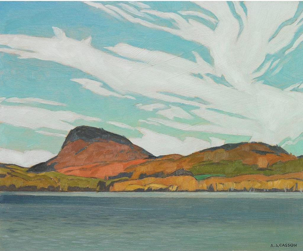 Alfred Joseph (A.J.) Casson (1898-1992) - Lake Willoughby - Vermont, 1973
