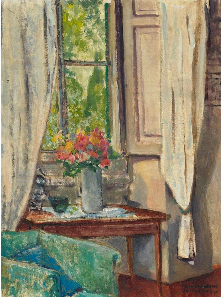 Frances Anne Johnston (1910-1987) - Window In Spring, 1971, Fiesole, Italy