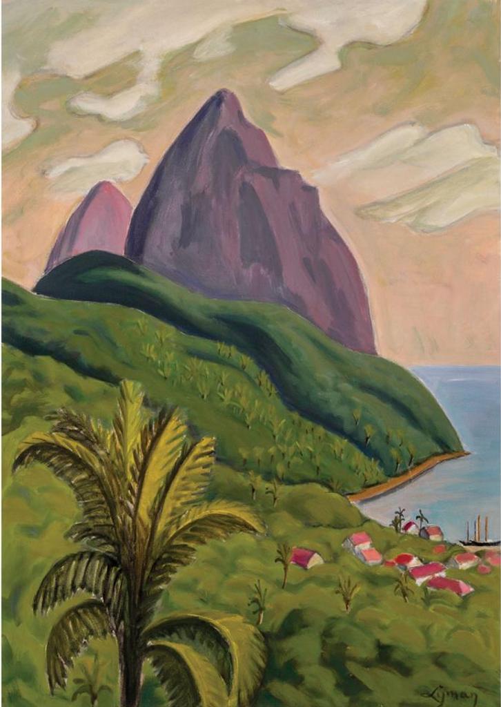 John Goodwin Lyman (1886-1967) - La Soufriére, Sainte Lucie
