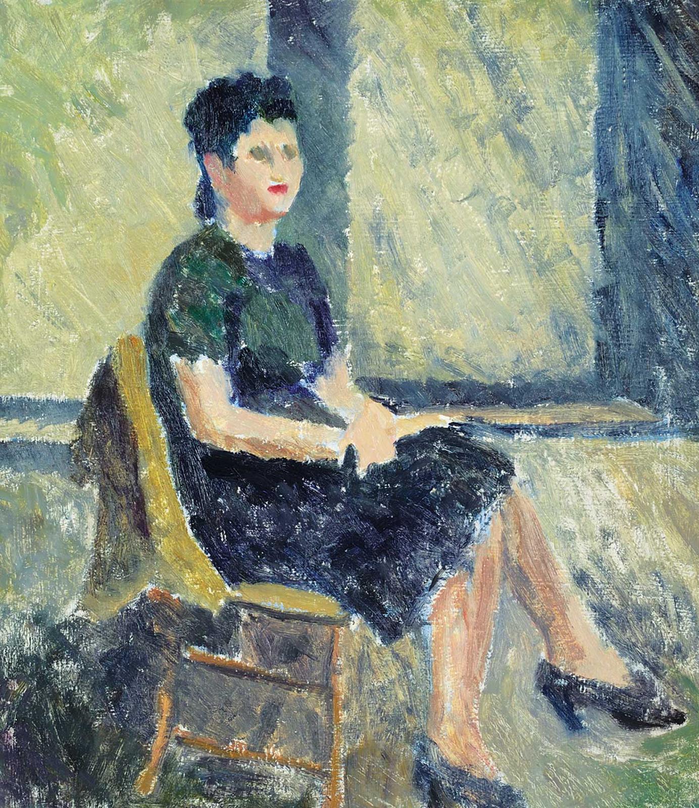 Fanny Wiselberg (1906-1986) - Sitting Figure